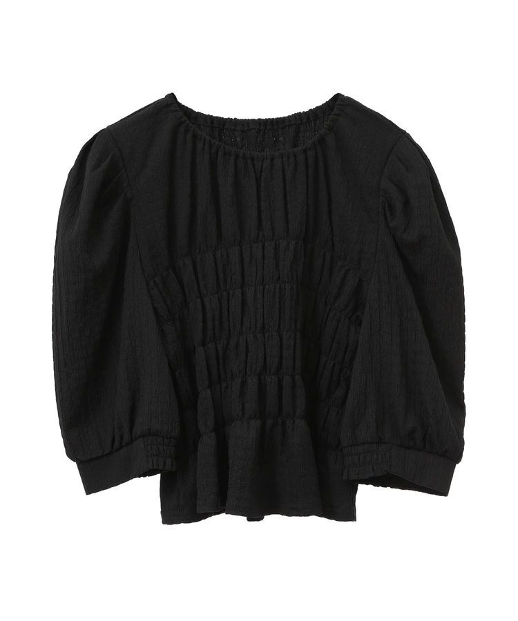 earth music&ecology「ポコポコシャーリングトップス」|Tシャツ・カットソー|