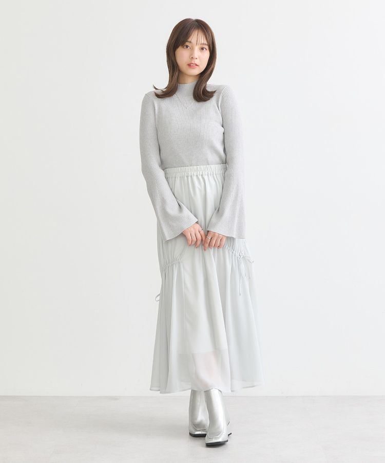 earth music&ecology「フレアスリーブプルオーバー」|ニット・セーター|