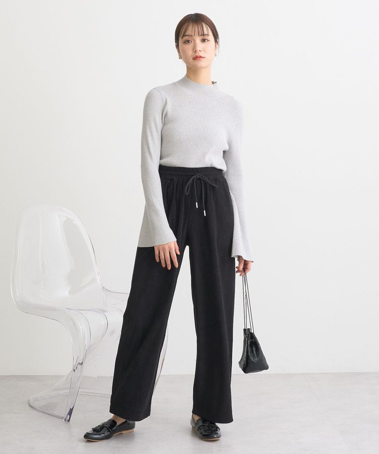 earth music&ecology「フレアスリーブプルオーバー」|ニット・セーター|