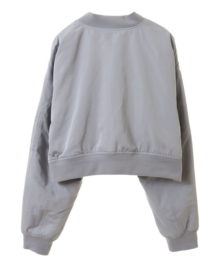 earth music&ecology「ファーリバーシブルショートMA-1」|ブルゾン・スタジャン|