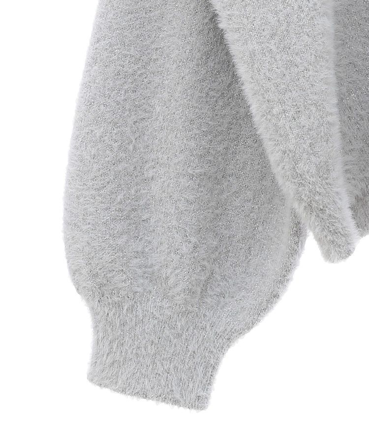 earth music&ecology「ミニラメシャギーカーディガン」|カーディガン|