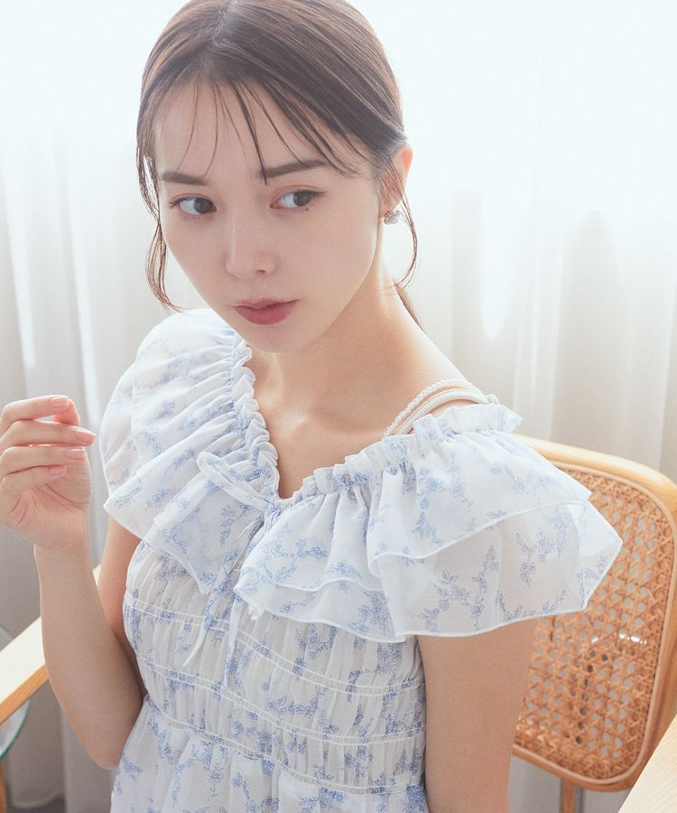 earth music&ecology「パールストラップキャミソール」|キャミソール|