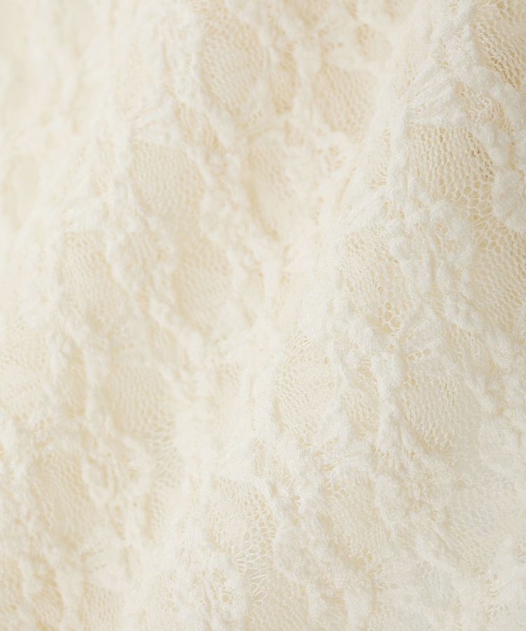 earth music&ecology「レースフリルメローカーディガン」|カーディガン|