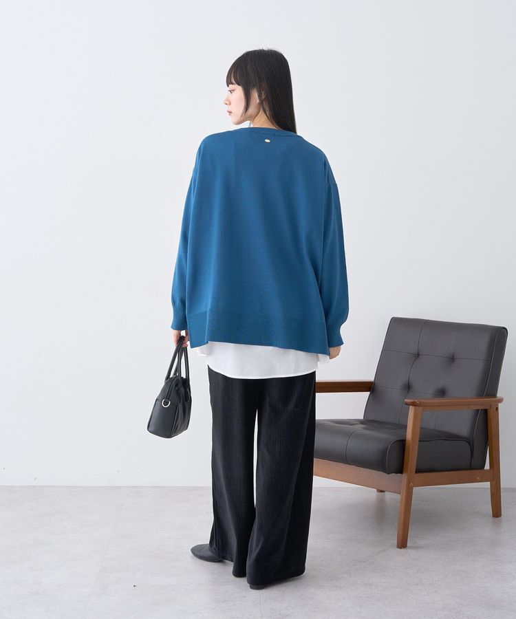 earth music&ecology「あったかフェミニンインナー(シャツヘム)」|Tシャツ・カットソー|