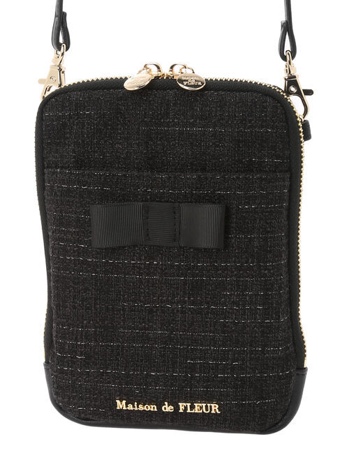 Maison de FLEUR「EC限定ツイードミニショルダーバッグ」|ショルダー・メッセンジャー|