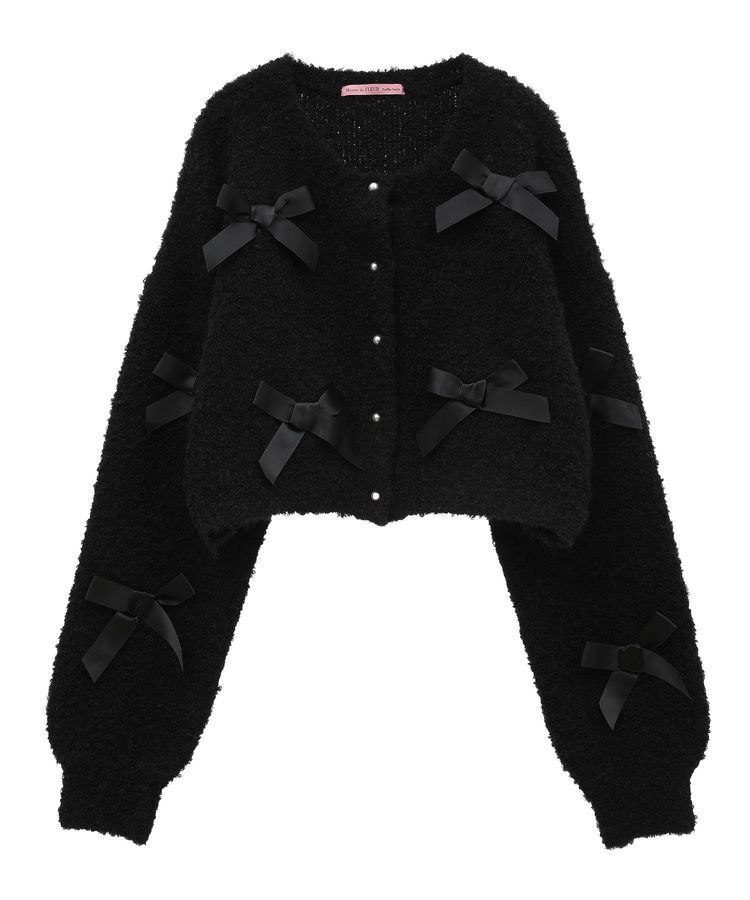 Maison de FLEUR Petite Robe「絆のリボンカーディガン」|カーディガン|