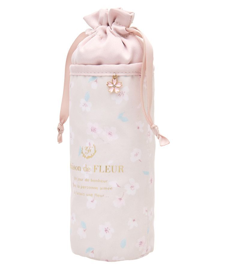 Maison de FLEUR「sakuraプリントボトルケース」|ポーチ|
