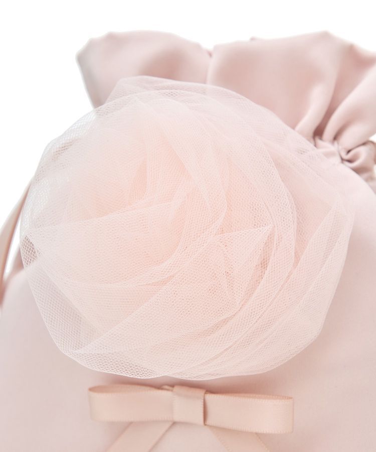 Maison de FLEUR「コットンキャンディ巾着」|ポーチ|