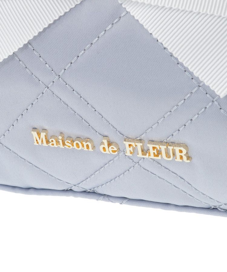 Maison de FLEUR「ローズ2Wayキルティングミニトートバッグ」|トートバッグ|