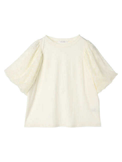 AMERICAN HOLIC「ジャガードスリーブカットプルオーバー」|Tシャツ・カットソー|