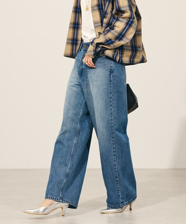 AMERICAN HOLIC「ワイドデニム」|デニム|