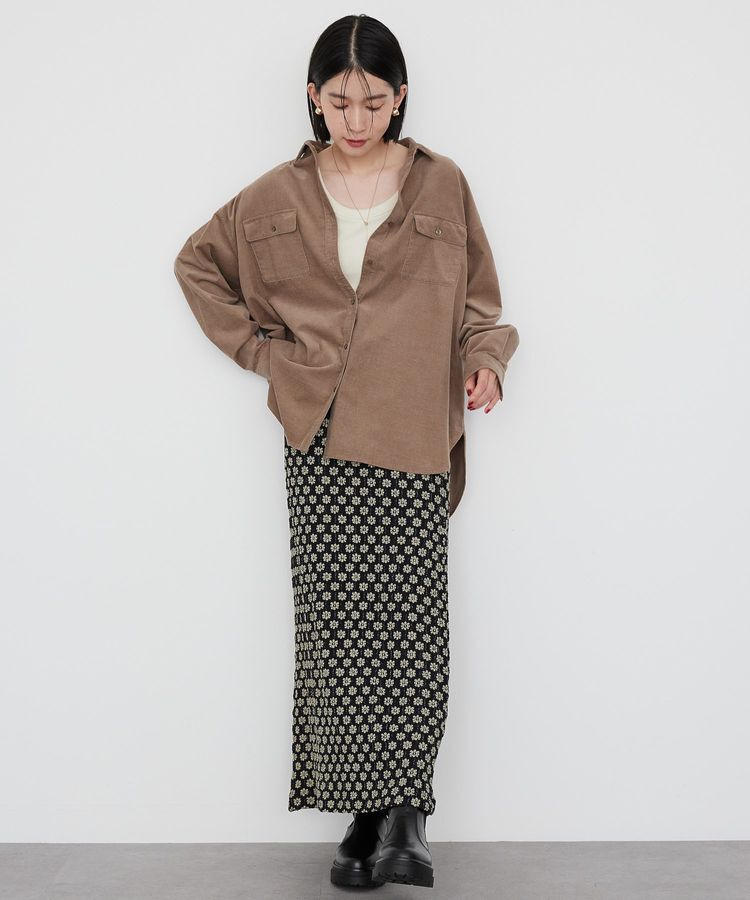 AMERICAN HOLIC「Wポケットコーデュロイシャツ」|シャツ・ブラウス|