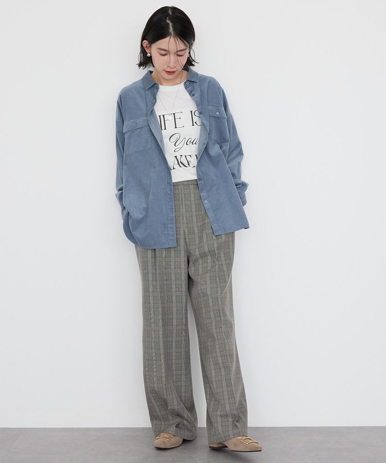 AMERICAN HOLIC「Wポケットコーデュロイシャツ」|シャツ・ブラウス|