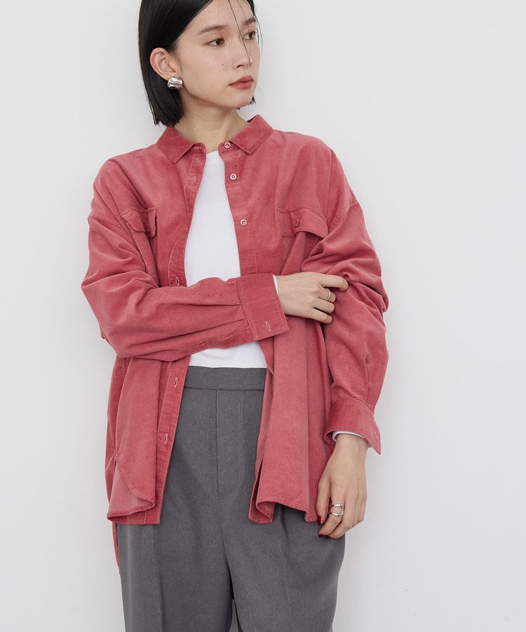 AMERICAN HOLIC「Wポケットコーデュロイシャツ」|シャツ・ブラウス|