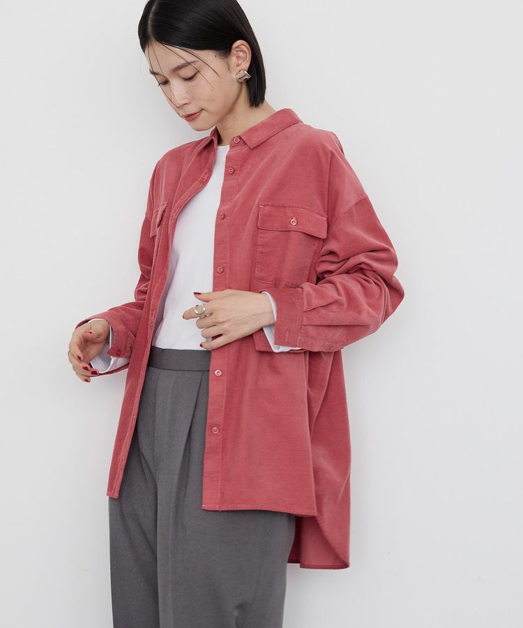 AMERICAN HOLIC「Wポケットコーデュロイシャツ」|シャツ・ブラウス|