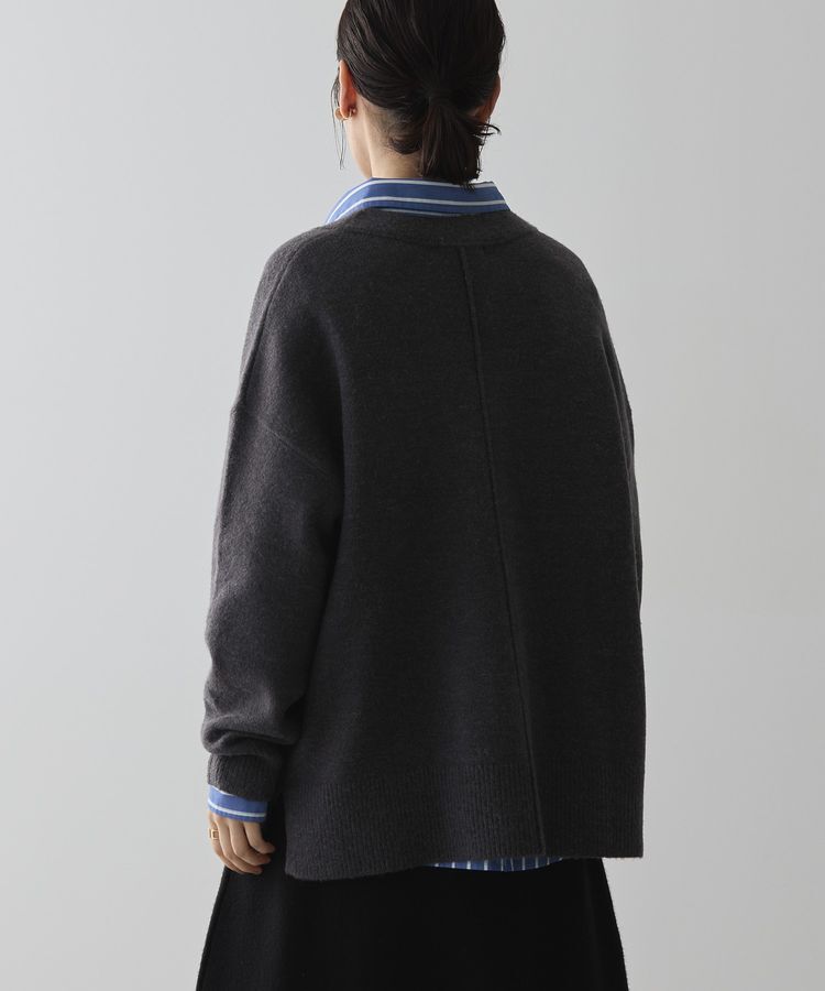 AMERICAN HOLIC「カーブネックニットプルオーバー」|ニット・セーター|