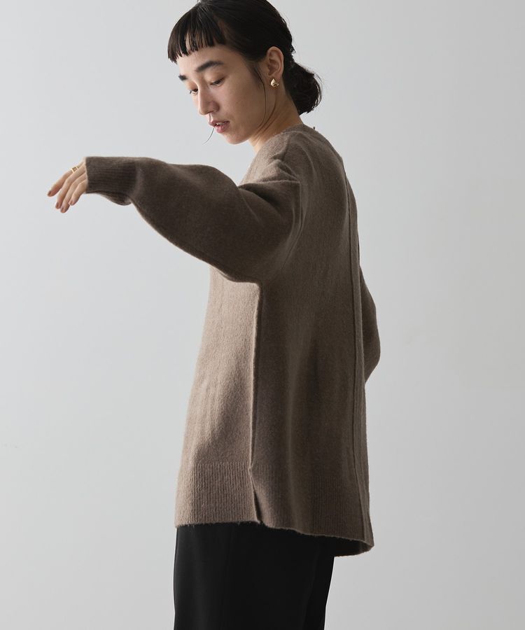 AMERICAN HOLIC「カーブネックニットプルオーバー」|ニット・セーター|