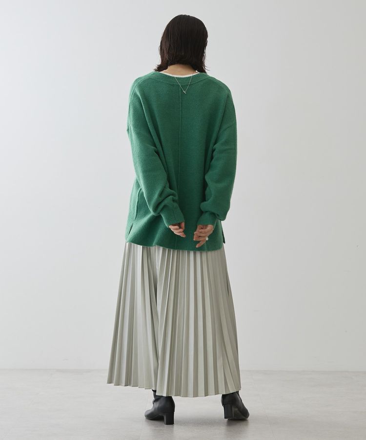 AMERICAN HOLIC「カーブネックニットプルオーバー」|ニット・セーター|