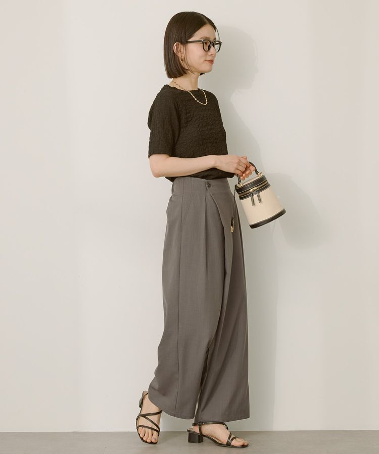 AMERICAN HOLIC「タック ラップワイドパンツ」|その他|