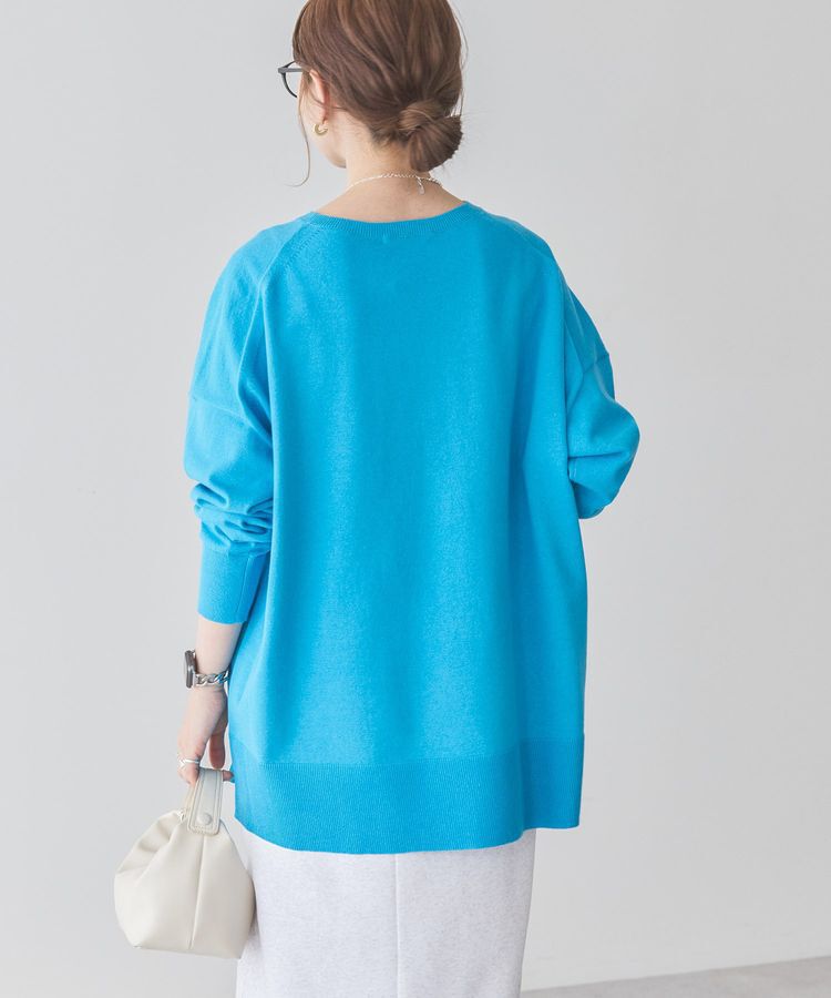 AMERICAN HOLIC「前振りロングニットプルオーバー/チュニック」|ニット・セーター|