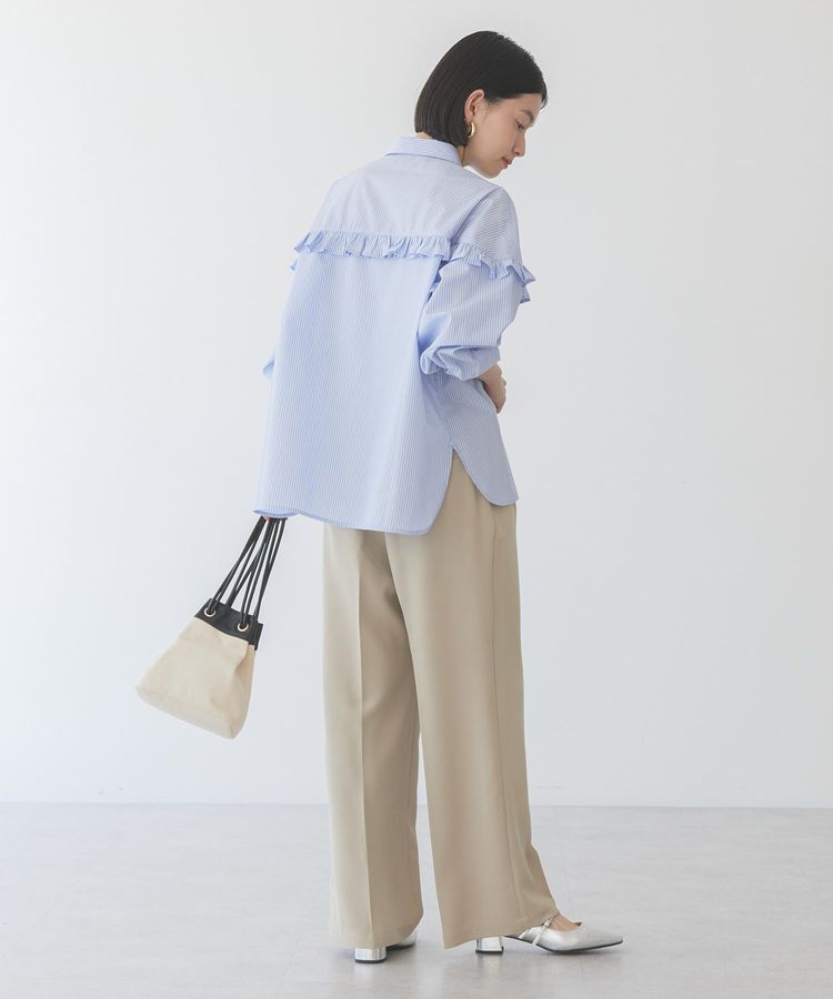 AMERICAN HOLIC「イージーケアフリルシャツ」|シャツ・ブラウス|