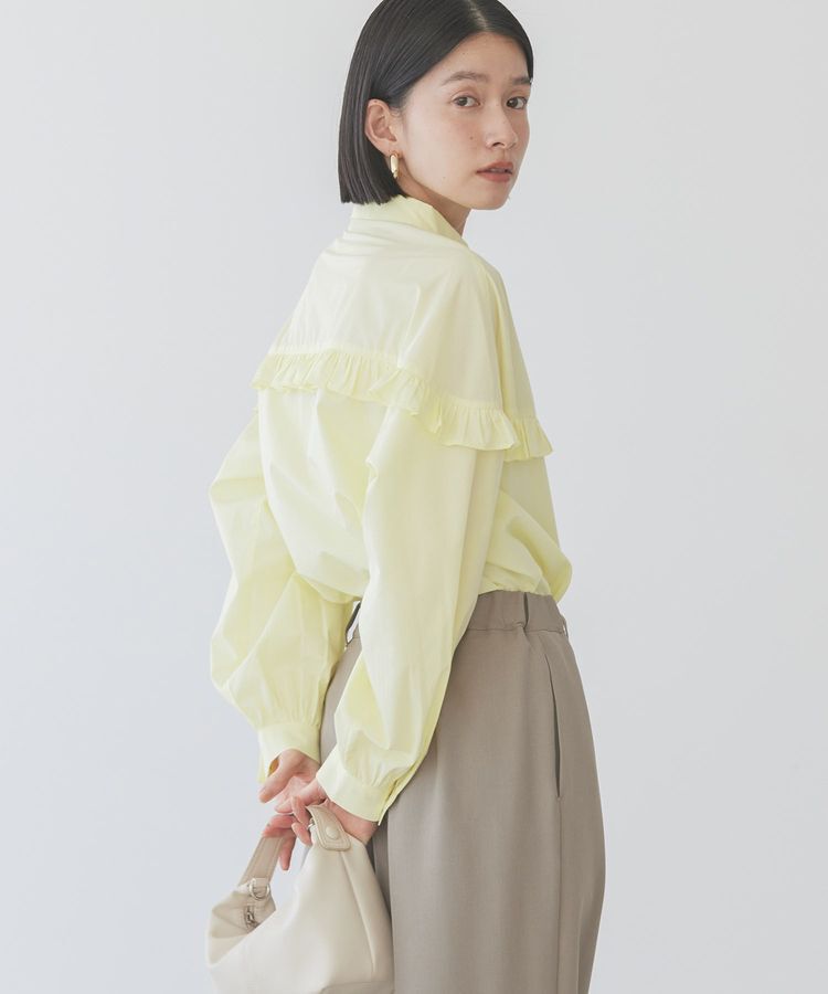 AMERICAN HOLIC「イージーケアフリルシャツ」|シャツ・ブラウス|