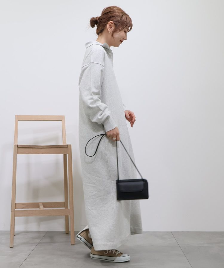 AMERICAN HOLIC「ハーフZIP裏毛ワンピース」|ワンピース|