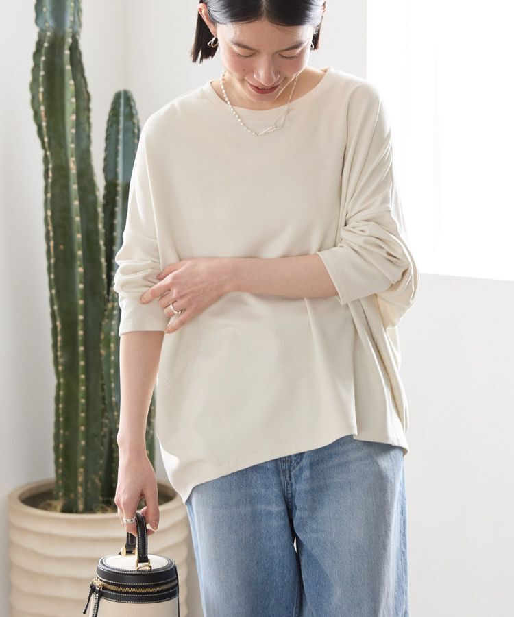 AMERICAN HOLIC「ポンチコクーンカットプルオーバー」|Tシャツ・カットソー|Ivory