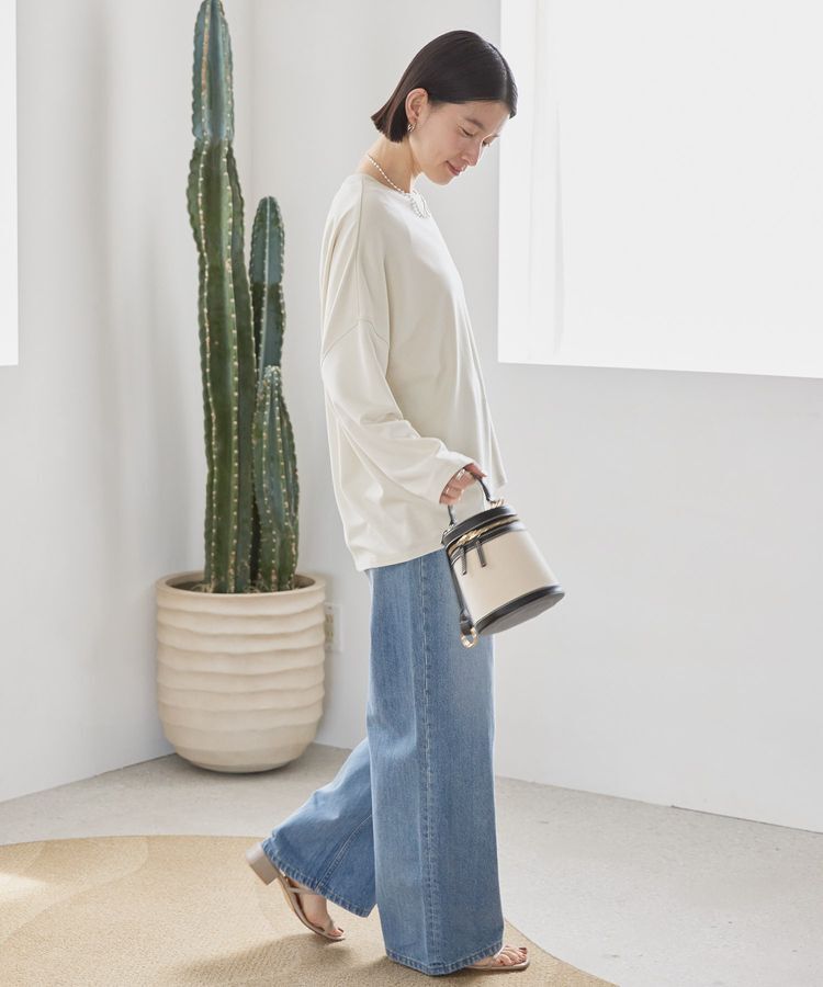 AMERICAN HOLIC「ポンチコクーンカットプルオーバー」|Tシャツ・カットソー|