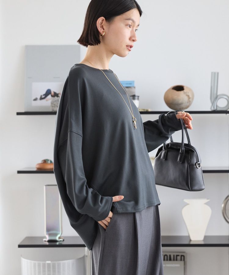 AMERICAN HOLIC「ポンチコクーンカットプルオーバー」|Tシャツ・カットソー|