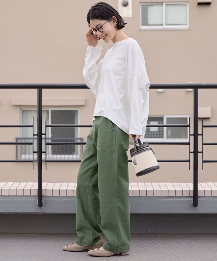 AMERICAN HOLIC「ポンチコクーンカットプルオーバー」|Tシャツ・カットソー|