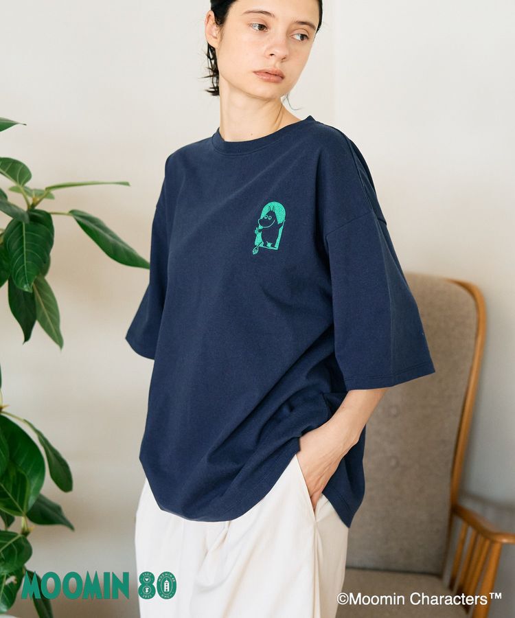 AMERICAN HOLIC「【WEB限定】80周年/Moomin刺繍Tシャツ」|Tシャツ・カットソー|