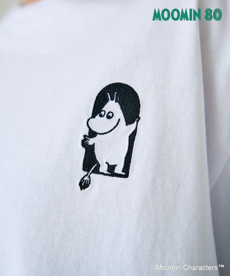 AMERICAN HOLIC「【WEB限定】80周年/Moomin刺繍Tシャツ」|Tシャツ・カットソー|