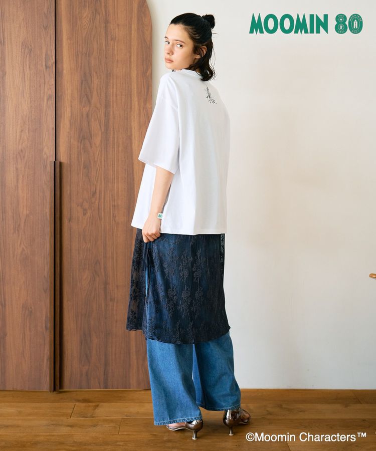 AMERICAN HOLIC「【WEB限定】80周年/Moomin刺繍Tシャツ」|Tシャツ・カットソー|