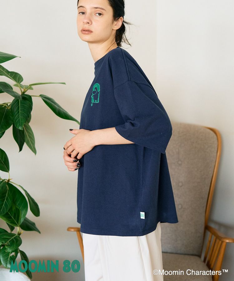 AMERICAN HOLIC「【WEB限定】80周年/Moomin刺繍Tシャツ」|Tシャツ・カットソー|