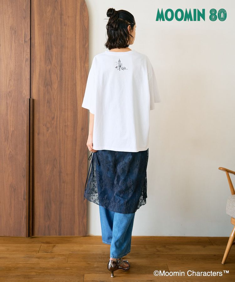 AMERICAN HOLIC「【WEB限定】80周年/Moomin刺繍Tシャツ」|Tシャツ・カットソー|