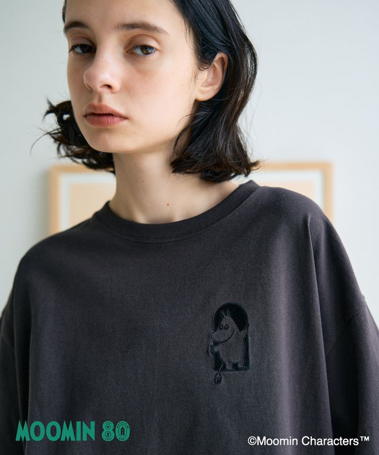 AMERICAN HOLIC「【WEB限定】80周年/Moomin刺繍Tシャツ」|Tシャツ・カットソー|