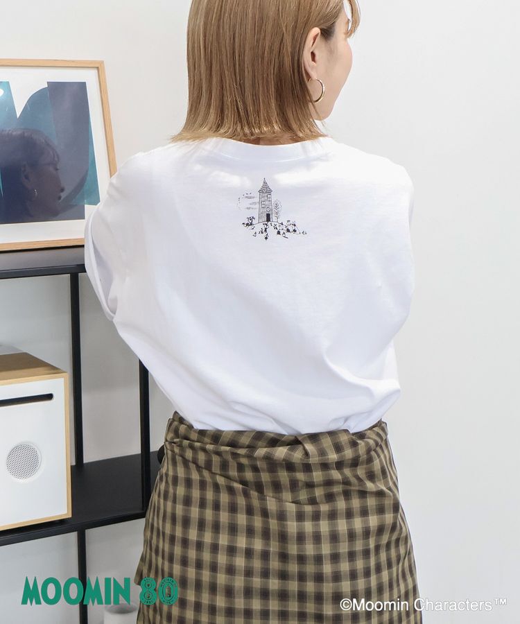 AMERICAN HOLIC「【WEB限定】80周年/Moomin刺繍Tシャツ」|Tシャツ・カットソー|