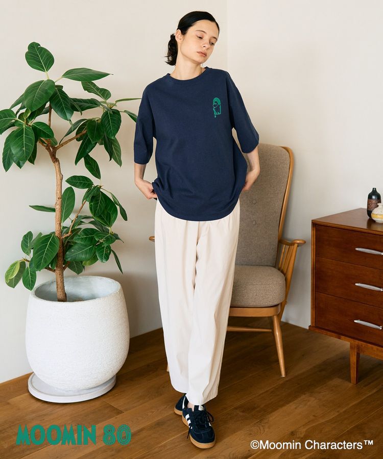 AMERICAN HOLIC「【WEB限定】80周年/Moomin刺繍Tシャツ」|Tシャツ・カットソー|