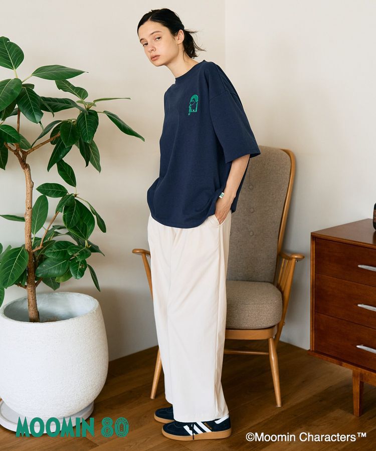 AMERICAN HOLIC「【WEB限定】80周年/Moomin刺繍Tシャツ」|Tシャツ・カットソー|