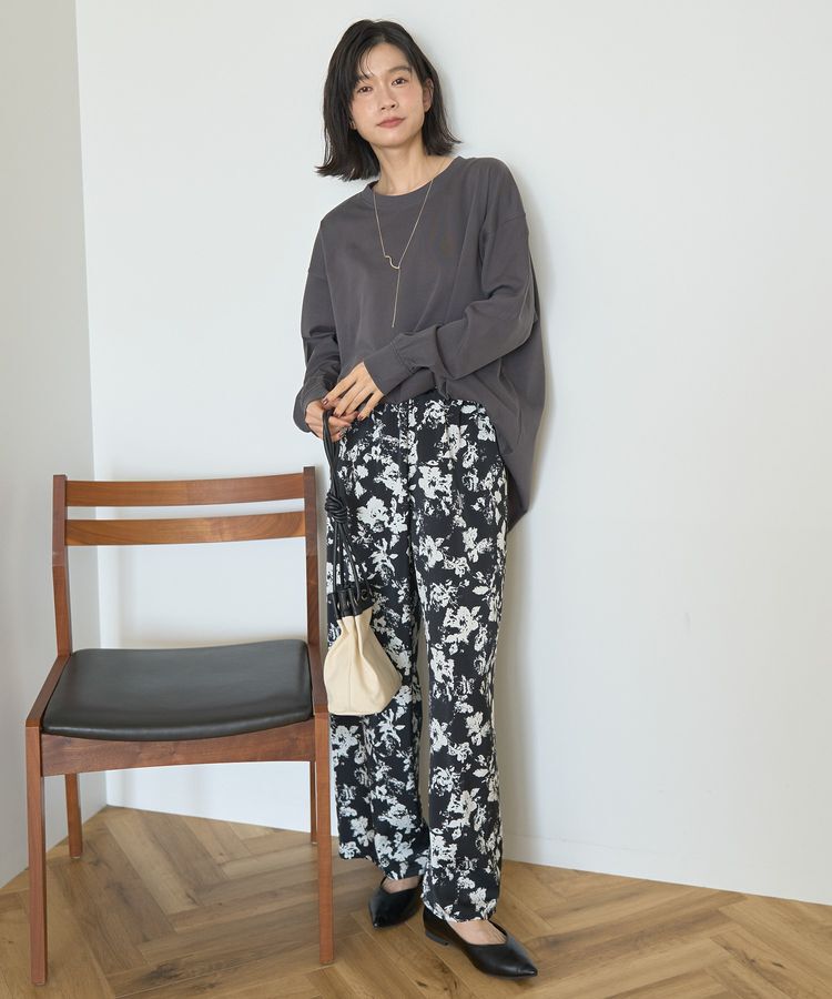 AMERICAN HOLIC「コットンロング丈プルオーバー/チュニック」|Tシャツ・カットソー|