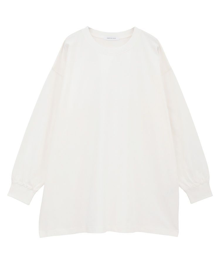 AMERICAN HOLIC「コットンロング丈プルオーバー/チュニック」|Tシャツ・カットソー|