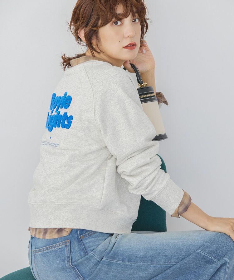 AMERICAN HOLIC「サガラ刺繍裏毛プルオーバー」|Tシャツ・カットソー|