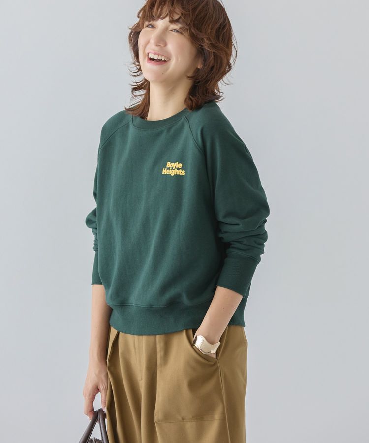 AMERICAN HOLIC「サガラ刺繍裏毛プルオーバー」|Tシャツ・カットソー|