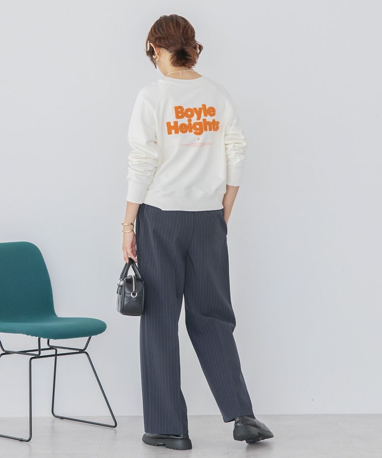 AMERICAN HOLIC「サガラ刺繍裏毛プルオーバー」|Tシャツ・カットソー|