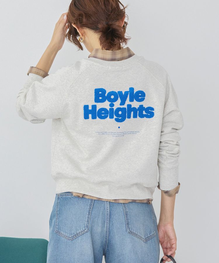 AMERICAN HOLIC「サガラ刺繍裏毛プルオーバー」|Tシャツ・カットソー|