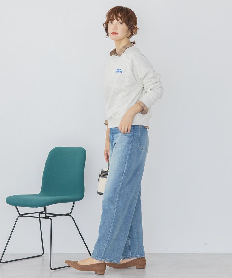 AMERICAN HOLIC「サガラ刺繍裏毛プルオーバー」|Tシャツ・カットソー|