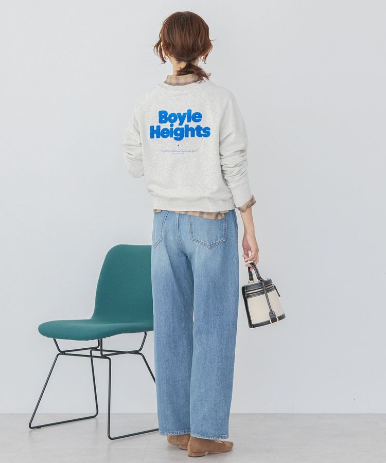 AMERICAN HOLIC「サガラ刺繍裏毛プルオーバー」|Tシャツ・カットソー|