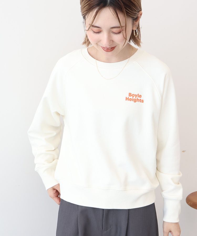 AMERICAN HOLIC「サガラ刺繍裏毛プルオーバー」|Tシャツ・カットソー|