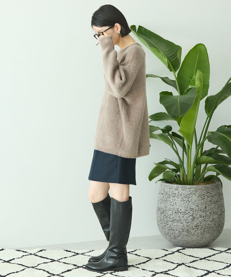 AMERICAN HOLIC「メルトン風タイトミニスカート」|スカート|